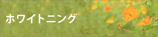 ホワイトニング